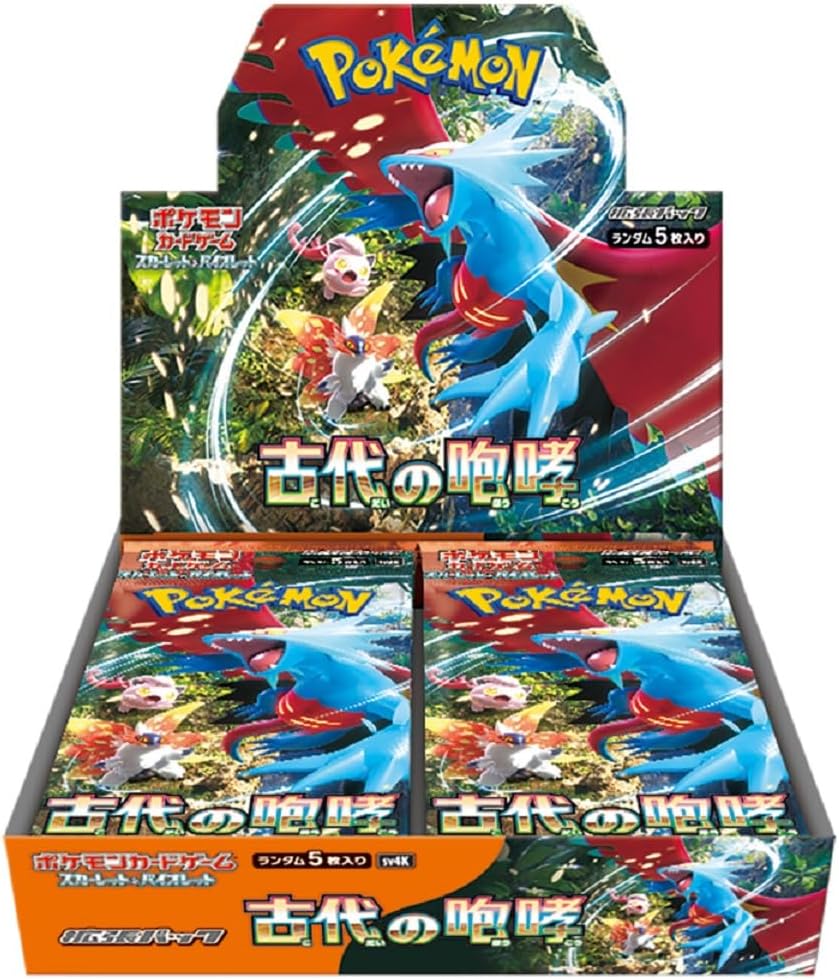 Ancient Roar - Japanese Pokemon Card Set (SV4k)