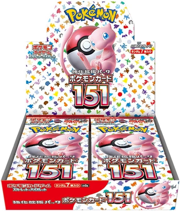 151 Booster Box - Japanese Pokemon Card Set (SV2a)