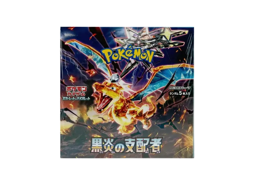 Ruler of the Black Flame - Japanese Pokemon Card Set (SV3)