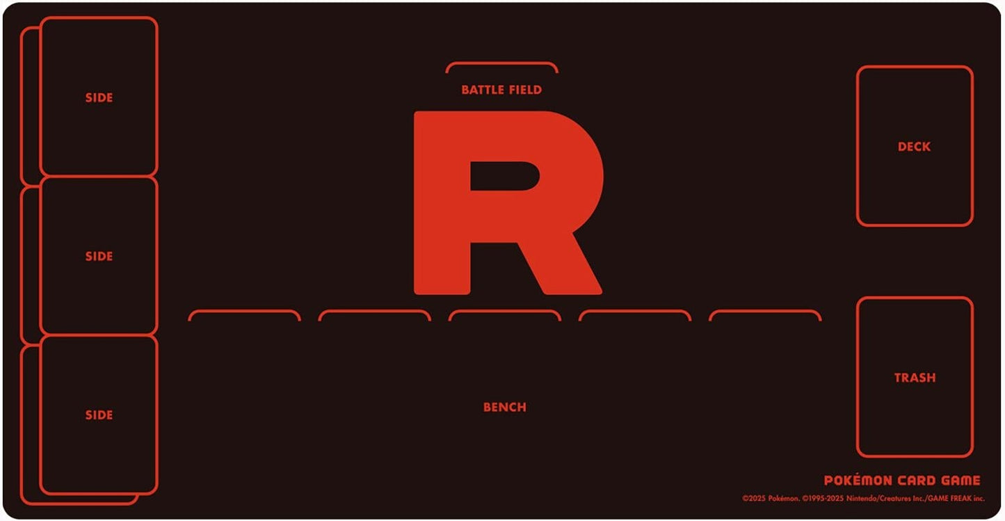 Pokémon Card Game Rubber Playmat – Team Rocket