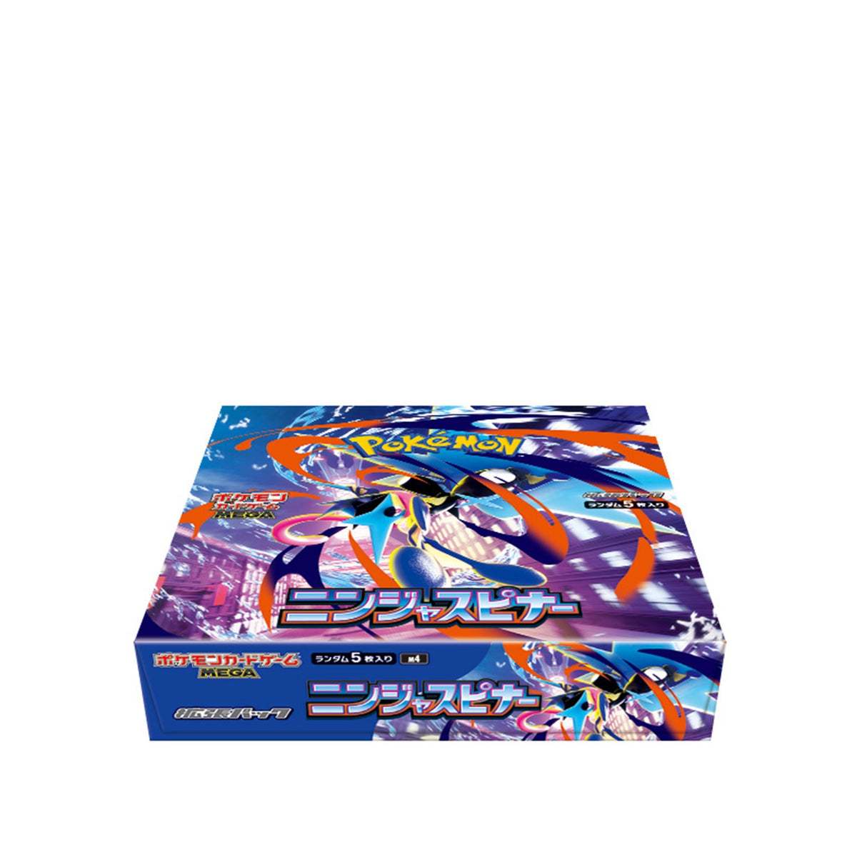 Ninja Spinner – Japanese Pokemon Card Set (M4) Booster Box (Sealed)