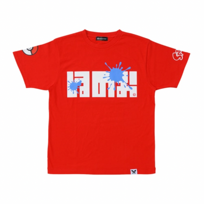 Splatoon × Pokémon Collaboration T-Shirt Fire Size S