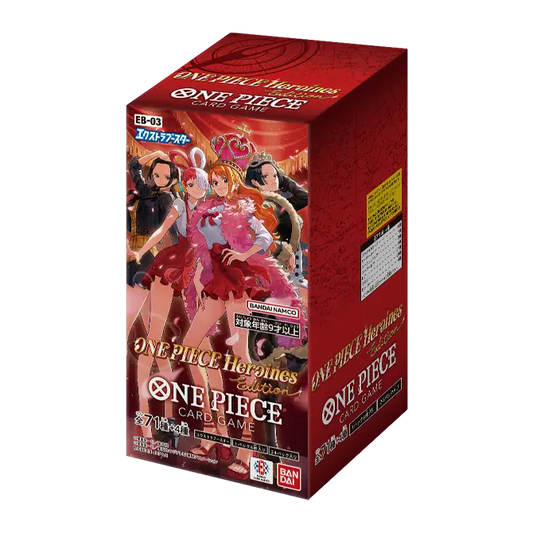 ONE PIECE BOOSTER-BOX – One Piece Heroines Edition Extra Booster-Box [EB-03]