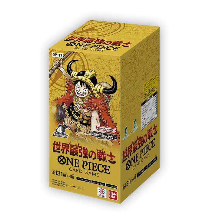 ONE PIECE BOOSTER BOX - The World's Strongest Warriors Booster Box [OP-17]
