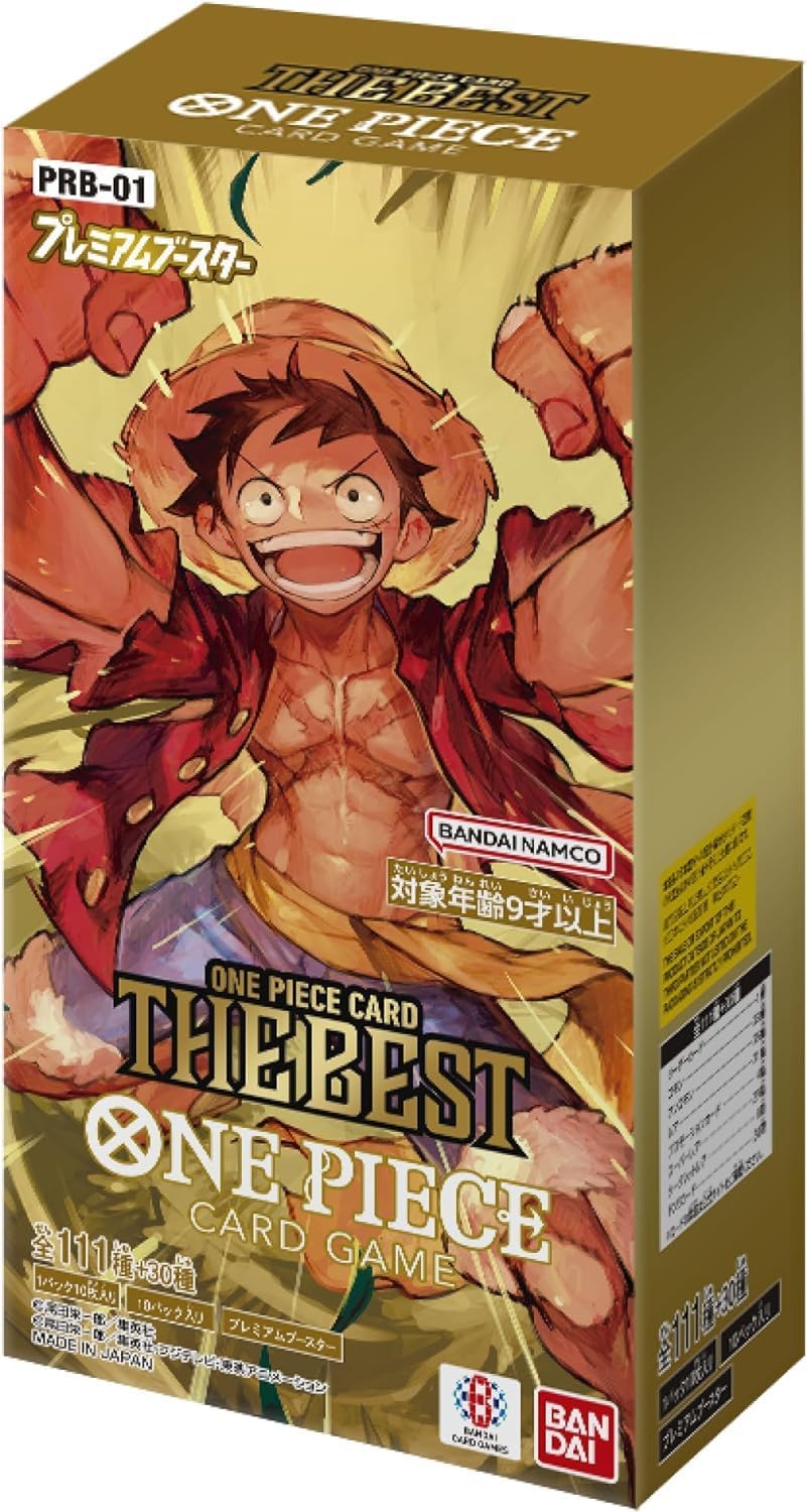 ONE PIECE BOOSTER BOX - ONE PIECE CARD THE BEST Premium Booster Box [PRB-01]