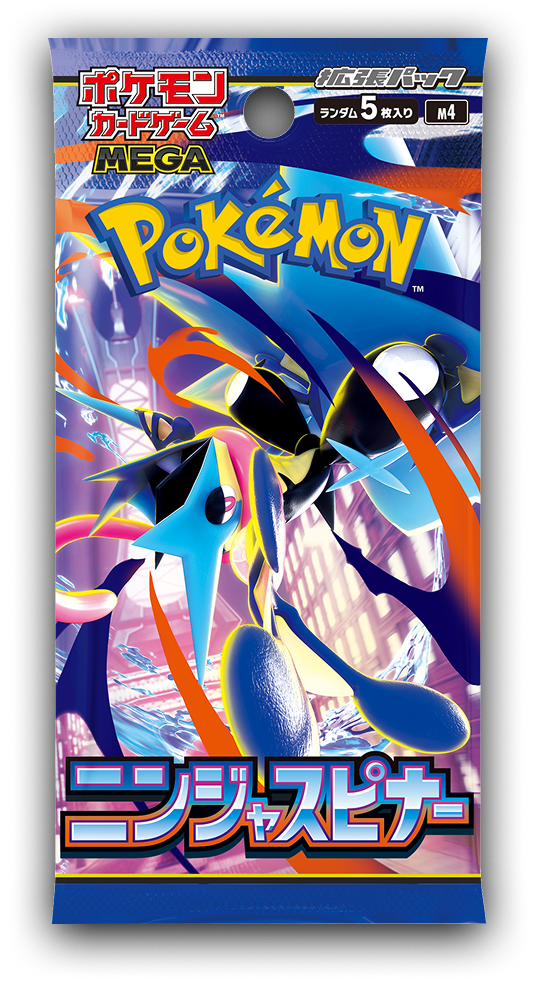 Ninja Spinner – Japanese Pokemon Card (M4) Sealed Pack